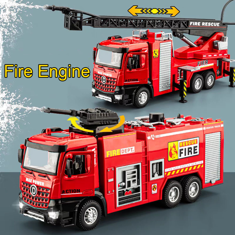 Fire Escape Ladder - Масштаб 1:32, модель пожарной машины, игрушечный