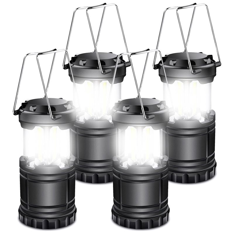 Power Outage Light - ABAE-4-Pack Солнечные кемпинговые фонари на батарейках,