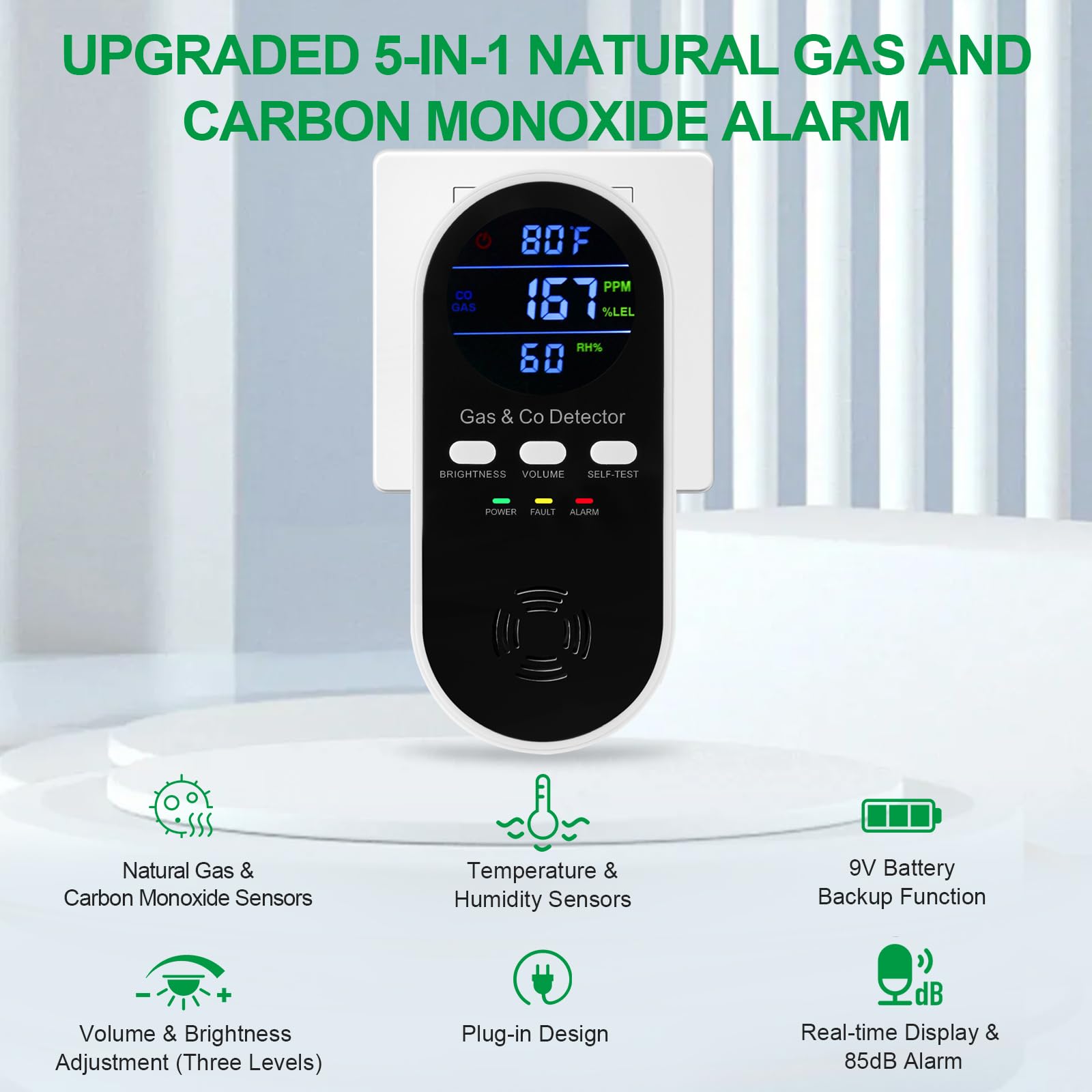 5-в-1 комбинированный детектор – обзор и цена Co Detector Plug