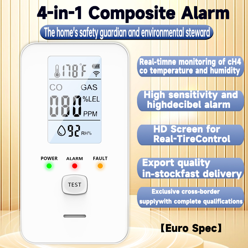 Детектор газа 4 в 1, сигнализа – обзор и цена Co Detector Plug