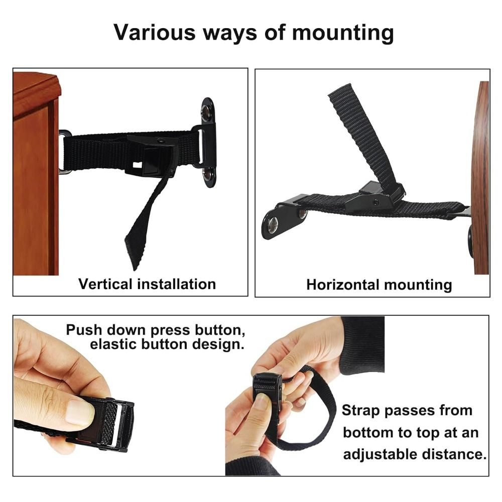 Простые в установке антивибрац – обзор и цена Earthquake Anchor Strap