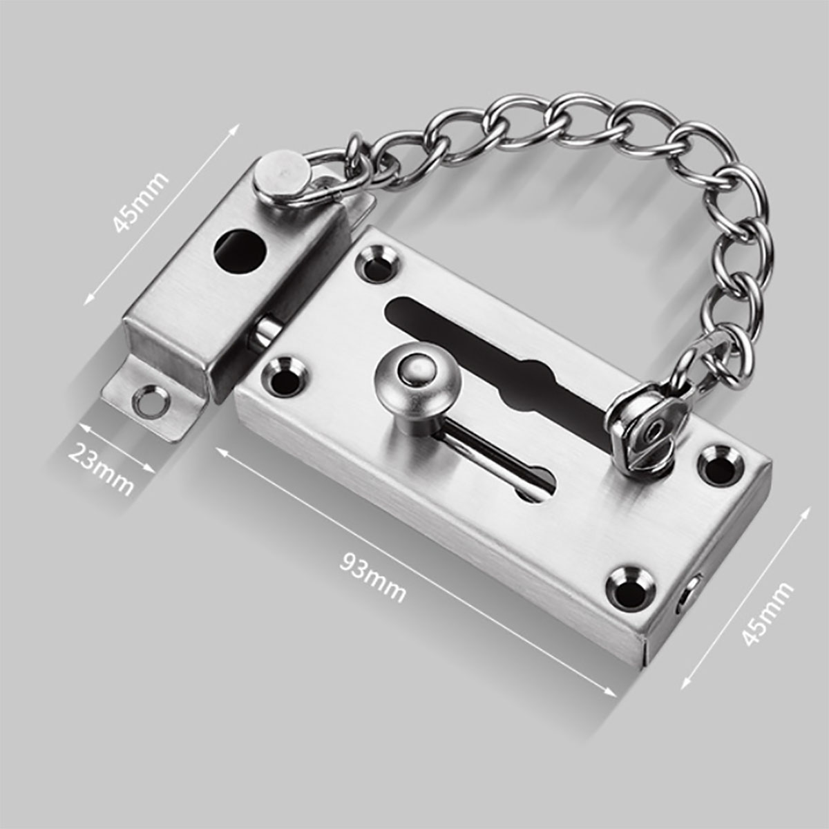 Новый утолщенный дверной замок – обзор и цена Security Chain Door
